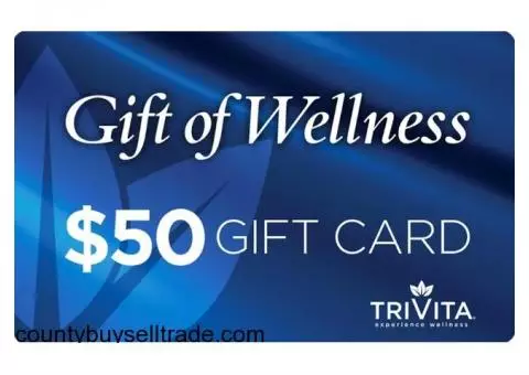 FREE $50 GIFT OF WELLNESS GIFT CARD